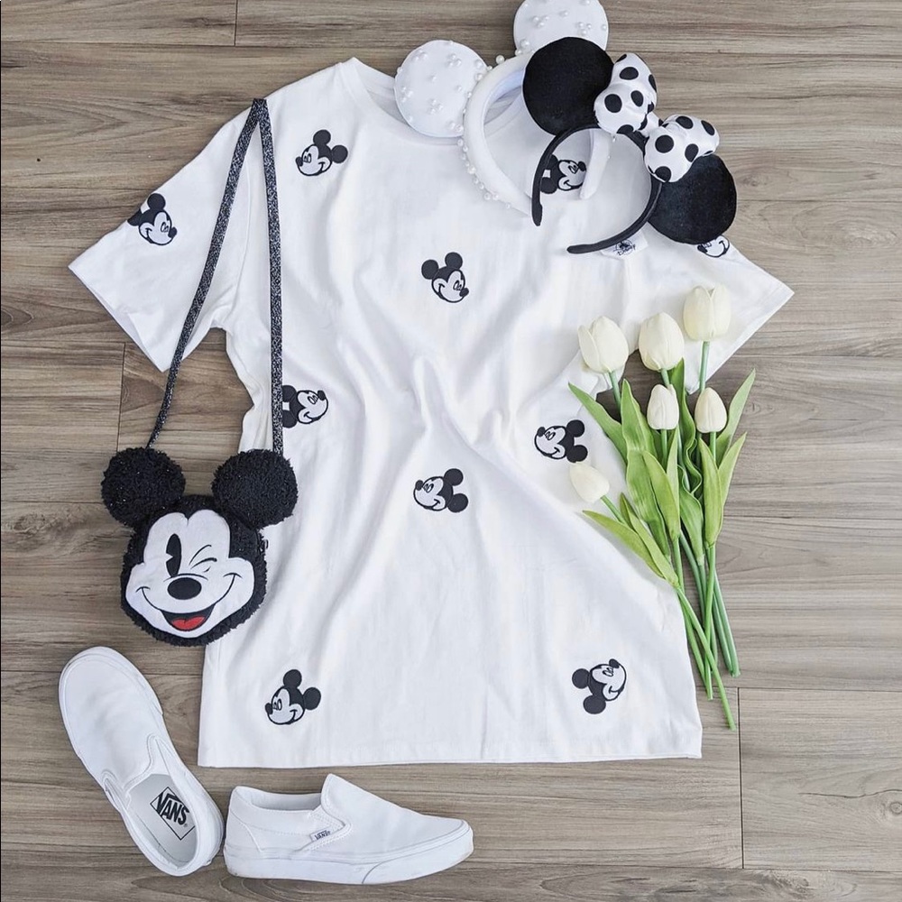 Zara Mickey Mouse Disney Dress NWT - Picture 6 of 13